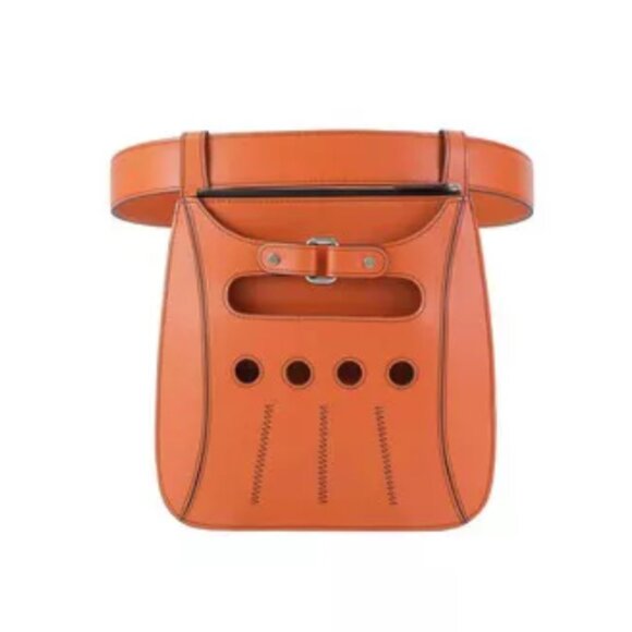 Perrin Cabbie Belt Bag in Orange